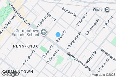 Map image of the property - 21 E Penn St