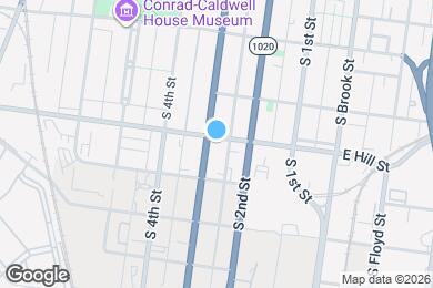 Map image of the property - 1503 S 3rd St