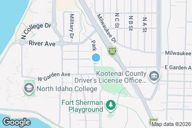 Map image of the property - 520 N Park Dr