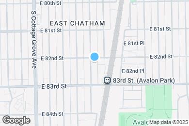 Map image of the property - 8209 S Ellis Avenue (NEW)