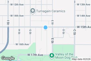 Map image of the property - 1515 1/2 F St
