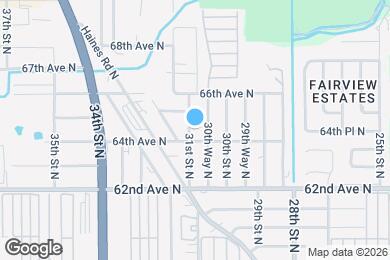 Map image of the property - 6443 31st St N