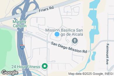 Map image of the property - 6171 Rancho Mission Rd