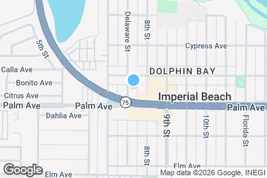 Map image of the property - 639 Delaware St