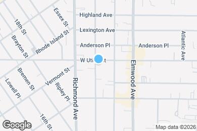 Map image of the property - 225 Norwood Ave