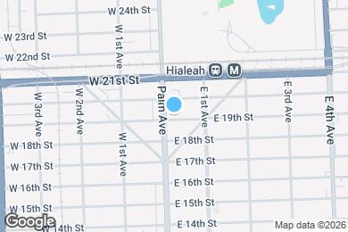 Map image of the property - 13 E 19th St