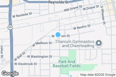 Map image of the property - 505 Waller St