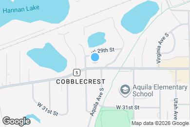 Map image of the property - 8724 Minnetonka Blvd