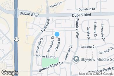 Map image of the property - 6326 Baxter Dr