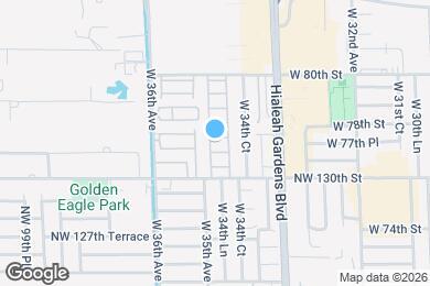 Map image of the property - 7738 W 34th Ln