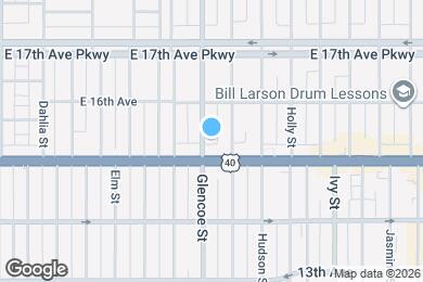 Map image of the property - 1520 Glencoe St