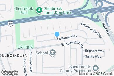 Map image of the property - 8681 Fallbrook Way