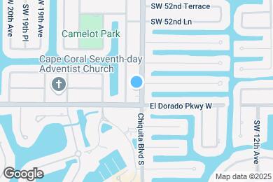Map image of the property - 5420 Chiquita Blvd S