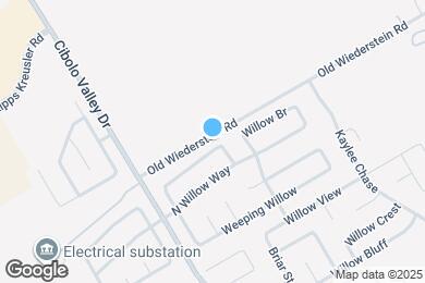 Map image of the property - 160 Hanging Moss Dr