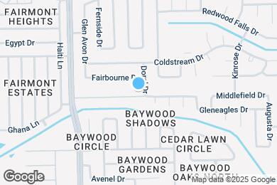 Map image of the property - 6511 Gleneagles Dr