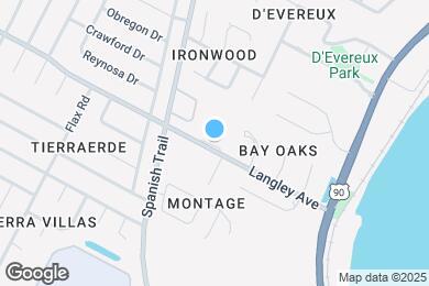 Map image of the property - Bay Oaks Condominiums I