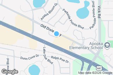 Map image of the property - 1120 Errol Pl Cir