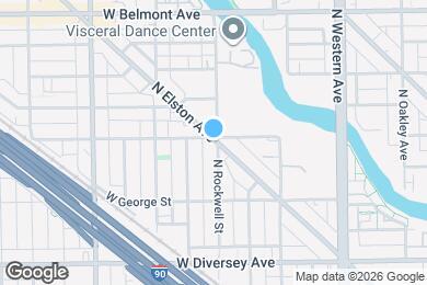 Map image of the property - 2986 N Elston Ave