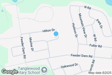 Map image of the property - 14 Hilton Dr