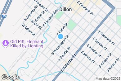 Map image of the property - 425 S Washington St