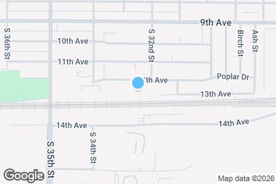 Map image of the property - 3213 12th Ave