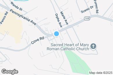 Map image of the property - 105 Gilson Ave