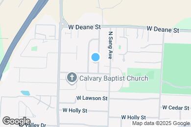 Map image of the property - 1605 Evening Shade Dr