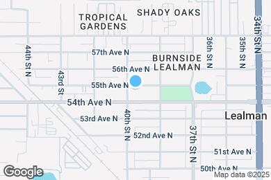 Map image of the property - 3980 55th Ave N