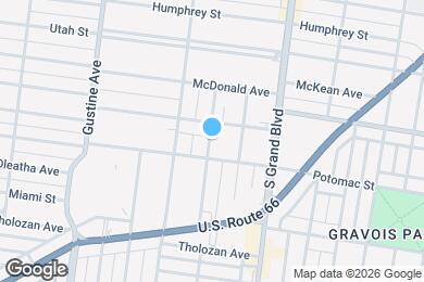 Map image of the property - 3462 Giles Ave