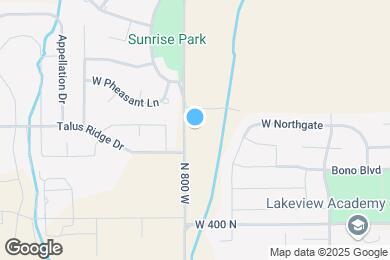 Map image of the property - 576 N 800 W