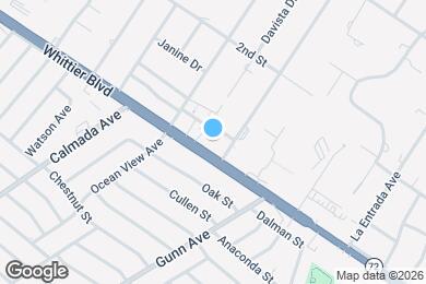 Map image of the property - Catalina Luxury Apartments