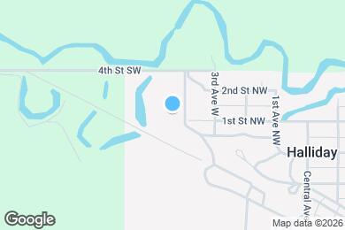 Map image of the property - Spacious 3-Bed Gem in Halliday