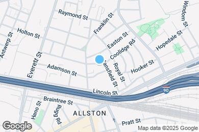 Map image of the property - 19 Bradbury St