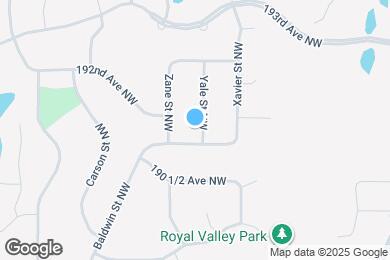 Map image of the property - 19158 Yale St NW