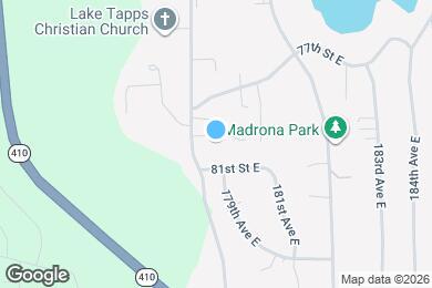 Map image of the property - 17805 80th Street Ct E