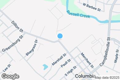 Map image of the property - 408 Rice Dr
