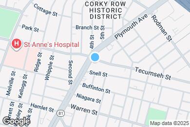 Map image of the property - 770 Plymouth Ave