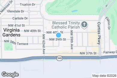 Map image of the property - 6005 NW 39th St