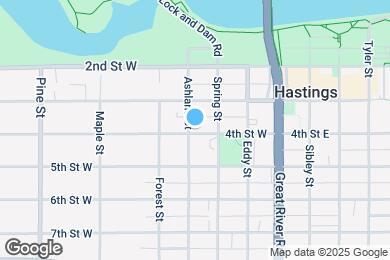Map image of the property - 320 4th St W