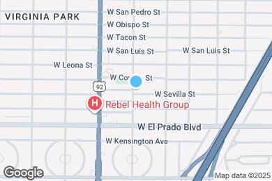 Map image of the property - 3615 W Sevilla St
