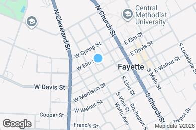 Map image of the property - 104 N Vine St