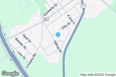 Map image of the property - 208 N Meadowview Dr