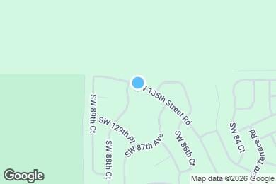 Map image of the property - 8806 SW 135 Street Rd