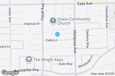 Map image of the property - 1268 Calla Ln