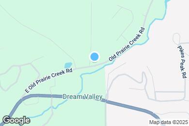 Map image of the property - 1701 E Old Prairie Creek Rd