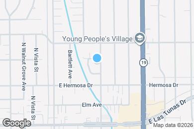 Map image of the property - 6003 N Muscatel Ave