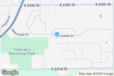 Map image of the property - 12337 Bearsdale Dr