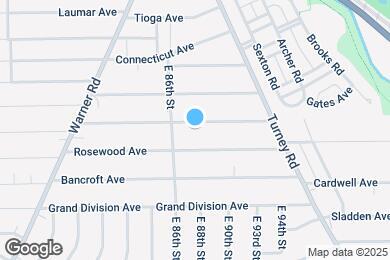 Map image of the property - 8710 Vineyard Ave