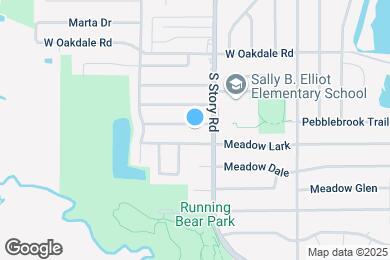 Map image of the property - 2412 Pebblebrook Trail