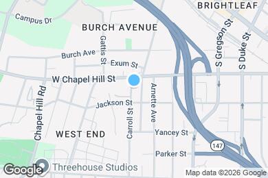 Map image of the property - 607 Carroll St